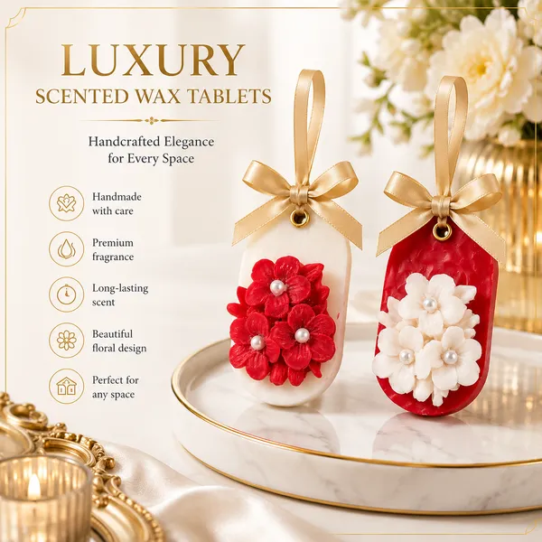 Luxury_Floral_Scented_Wax_Tablets_with_Gold_Ribbon_|_Handmade_Hanging_Aroma_Freshener_for_Wardrobe,_Closet,_Drawer_&_Gift_Decor_|_Premium_Floral_Wax_Sachets_|_Set_of_2