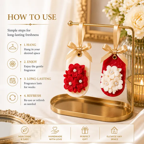 Luxury_Floral_Scented_Wax_Tablets_with_Gold_Ribbon_|_Handmade_Hanging_Aroma_Freshener_for_Wardrobe,_Closet,_Drawer_&_Gift_Decor_|_Premium_Floral_Wax_Sachets_|_Set_of_2