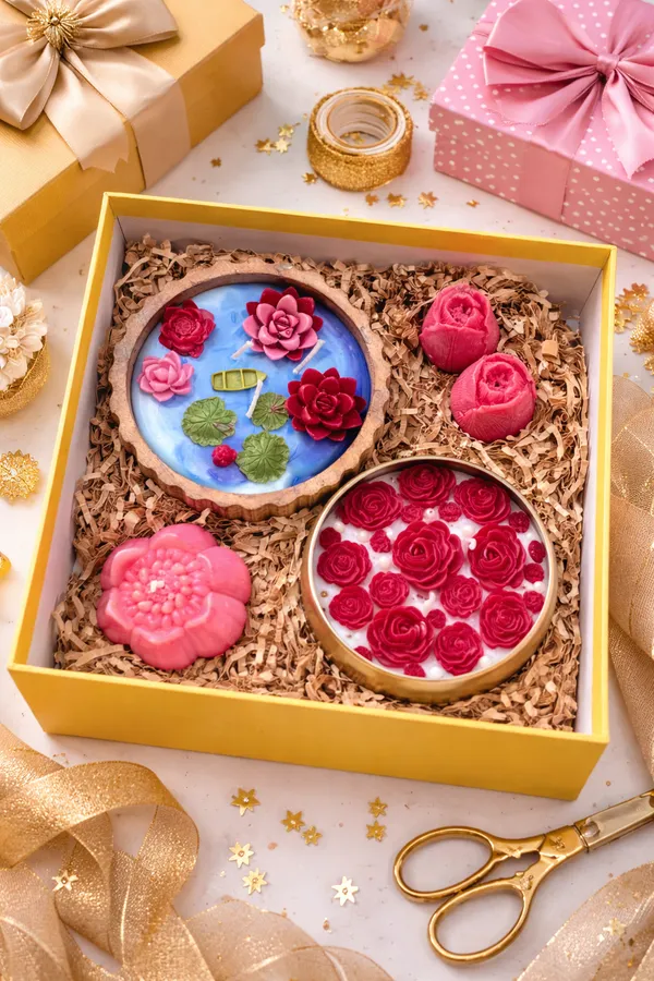 Luxury_Lotus_Garden_Candle_Gift_Box_Set_|_Handcrafted_Soy_Wax_Floral_Candles_in_Premium_Keepsake_Box_|_Festive,_Wedding_&_Premium_Gifting_Collection