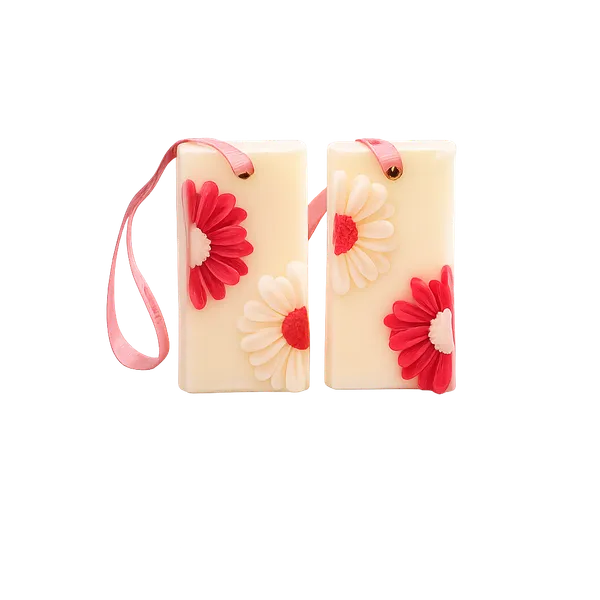 Floral_Elegance_Wax_Tablets_(Pack_of_2)_|_Scented_Wardrobe_Freshener_with_Daisy_Design_|_Luxury_Closet,_Drawer_&_Room_Fragrance_Bars_|_Decorative_Gift_Set