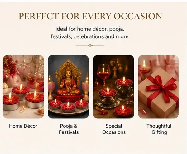 Hibiscus_&_Jaswand_Flower_Tealight_Candles_–_Pack_of_6