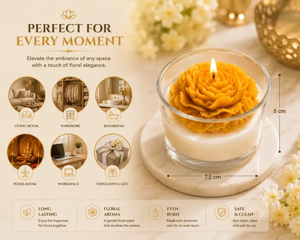 Yellow_Peony_Flower_Scented_Jar_Candle_|_Decorative_Floral_Glass_Candle_|_Long_Lasting_Aromatherapy_Candle_|_Luxury_Home_Décor_&_Gift_|_7.5_x_5_cm