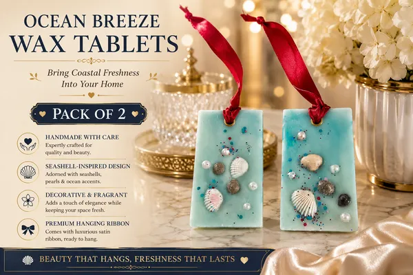 Pack_of_2_Ocean_Breeze_Scented_Wax_Tablets_|_Handmade_Hanging_Wardrobe_Freshener_with_Seashell_&_Pearl_Decor_|_Decorative_Wax_Sachets_for_Closets,_Drawers,_Shoe_Cabinets_&_Bathrooms_|_9_cm_x_5_cm