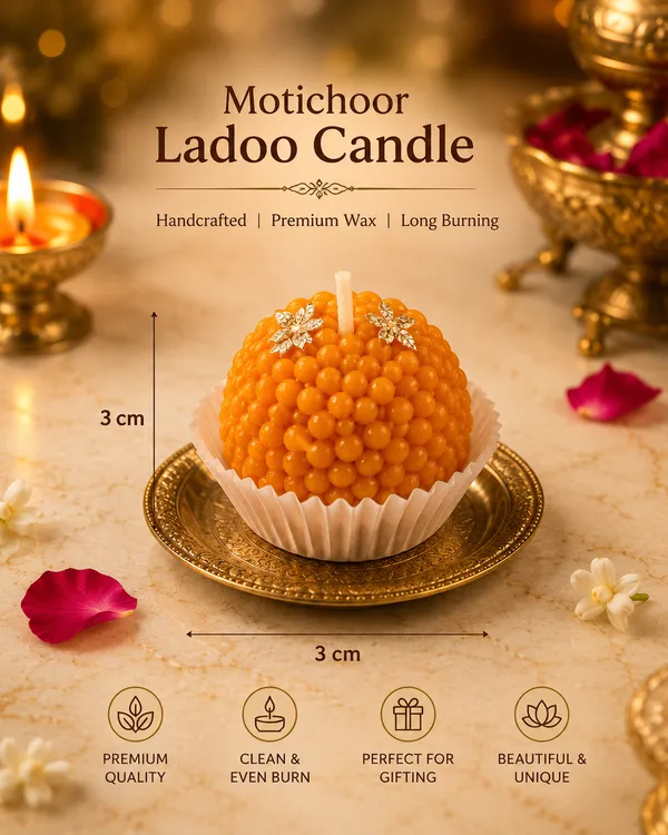 Motichoor_Ladoo_Candle_Gift_Set_of_6_|_Handmade_Decorative_Wax_Candles_|_Festive_Diwali_Decor_|_Luxury_Gift_Box_|_Home_Decoration_&_Return_Gifts