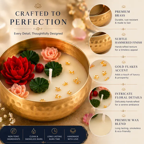 Timeless_Elegance_Handmade_Brass_Urli_Candle_with_Floral_Design_|_Hammered_Decorative_Urli_with_Wax_Flowers_&_Gold_Flakes_|_Diwali_Decor,_Pooja,_Housewarming_Return_Gift,_Home_Decor_Bowl_(10_cm)