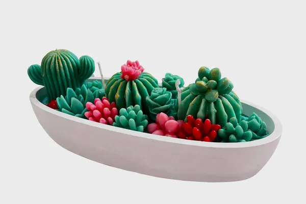 Luxury_Succulent_Garden_Decor_Soy_Wax_Candle_in_Oval_Planter_|_Handcrafted_Cactus_Decorative_Candle_|_Premium_Home_Accent_&_Gift_Set