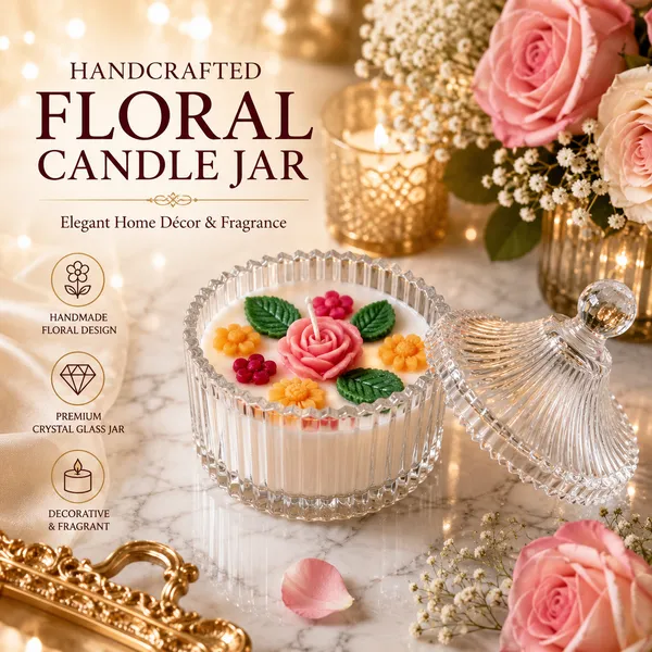 Handcrafted_Floral_Candle_Jar_with_Crystal_Glass_Lid_|_Decorative_Scented_Candle_for_Home_Décor,_Bedroom,_Living_Room_&_Gifting_|_Luxury_Floral_Wax_Art_Candle