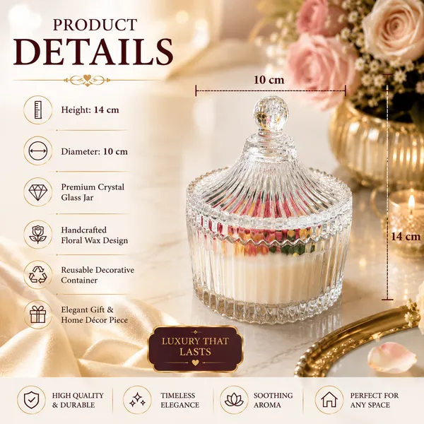 Handcrafted_Floral_Candle_Jar_with_Crystal_Glass_Lid_|_Decorative_Scented_Candle_for_Home_Décor,_Bedroom,_Living_Room_&_Gifting_|_Luxury_Floral_Wax_Art_Candle