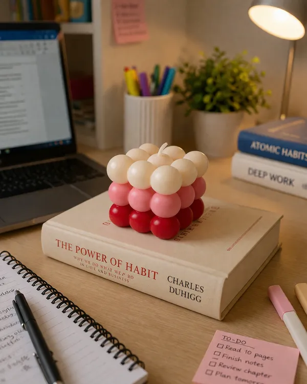 Bubble_Cube_Candles_Set_of_2_|_Aesthetic_Decorative_Scented_Wax_Candles_for_Home_Décor,_Gifting_&_Table_Centerpiece_|_Pink_&_White_Gradient_Design_(5.5_cm)