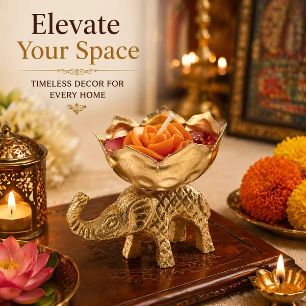 Timeless_Elegance_Brass_Elephant_Urli_Candle_Holder_with_Floral_Wax_Design_|_Decorative_Diya_Bowl_for_Diwali,_Pooja,_Home_Decor_&_Housewarming_Gifts_(10_cm_x_10_cm,_100g)