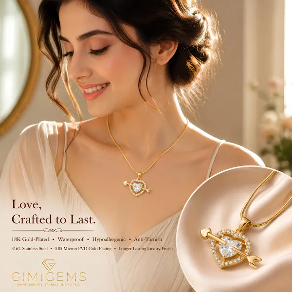 Golden_Heart_&_Arrow_Crystal_Pendant_Necklace