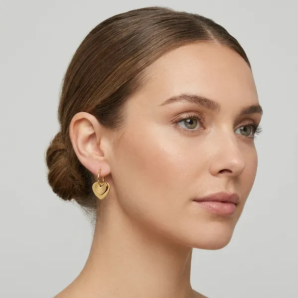 Gold-Plated_Double_Heart_Drop_Earrings