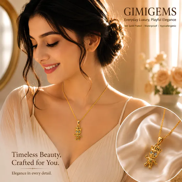 Baby_Tree_Buddy_Pendant_Necklace_|_GIMIGEMS_18K_Gold-Plated,_Anti-Tarnish_316L_Stainless_Steel_Cute_Character_Pendant_for_Women_&_Girls,_Waterproof_Hypoallergenic_Chain