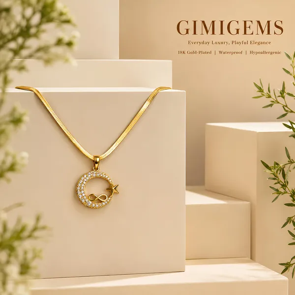 Infinity_Star_Charm_Necklace_–_GIMIGEMS_18K_Gold-Plated,_Anti-Tarnish_316L_Stainless_Steel_Crystal_Pendant_Necklace_for_Women_|_Waterproof,_Hypoallergenic,_Long-Lasting_Luxury_Jewelry