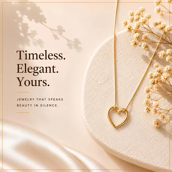 Gold-Tone_Heart_Pendant_Necklace_With_Snake_Chain