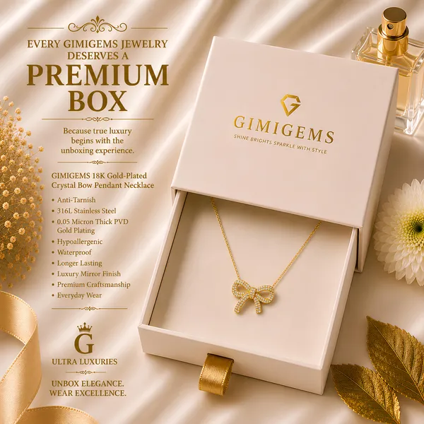 Luxe_Bow_Knot_Necklace_–_GIMIGEMS_18K_Gold-Plated,_Anti-Tarnish_Bow_Pendant_Necklace_for_Women_|_316L_Stainless_Steel_|_American_Diamond_|_Waterproof_|_Hypoallergenic_|_0.05_Micron_PVD_Gold_Plating_|_Daily_Wear_Luxury_Jewelry_Gift
