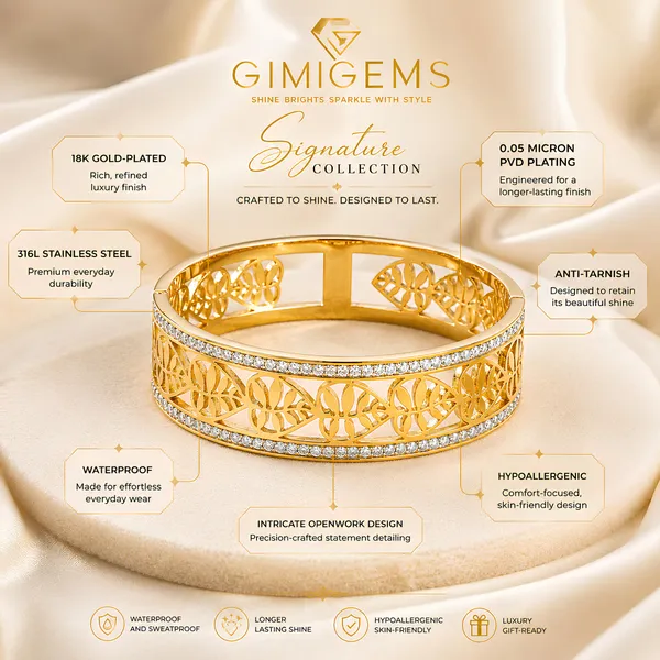 Gold-Plated_Floral_Filigree_Diamond-Studded_Ring_For_Women