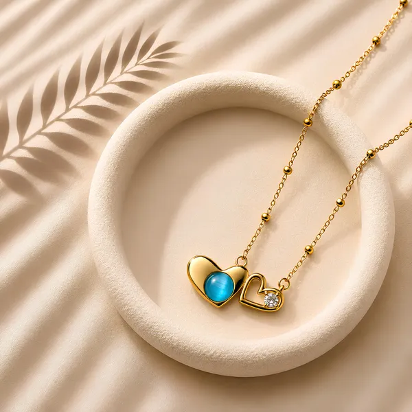 Azure_Amour_Dual_Heart_Blue_Stone_Pendant_Necklace_for_Women_–_GIMIGEMS_18K_Gold-Plated,_Anti-Tarnish_316L_Stainless_Steel