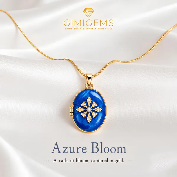 Azure_Royale_GIMIGEMS_18K_Gold-Plated,_Anti-Tarnish_Blue_Enamel_Locket_Necklace_for_Women