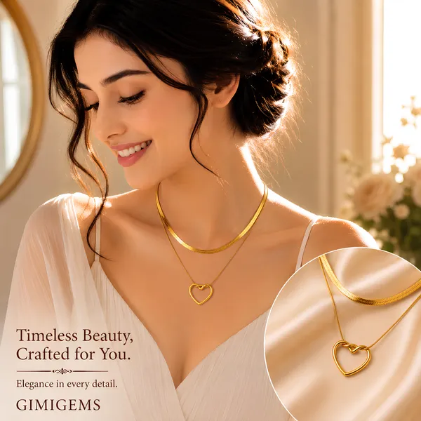 Minimalist_Open_Heart_Pendant_Necklace_–_GIMIGEMS_18K_Gold-Plated,_Anti-Tarnish,_Waterproof_Pendant_Necklace_for_Women_|_316L_Stainless_Steel_|_Hypoallergenic_|_.05_Micron_Thick_PVD_Gold_Plating_|_Luxury_Daily_Wear_Gift