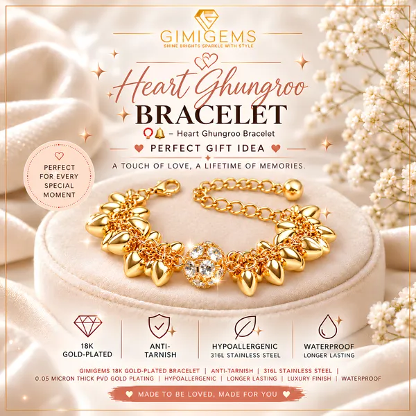 Heart_Ghungroo_Charm_Bracelet_for_Women_–_GIMIGEMS_18K_Gold-Plated,_Anti-Tarnish
