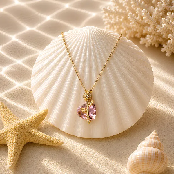 Pink_Crystal_Rose_Heart_Pendant_Necklace_for_Women_|_18K_Gold_Plated_|_Anti_Tarnish_Jewelry