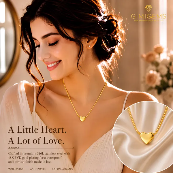 Gold-Toned_Heart_Pendant_Necklace_With_Snake_Chain
