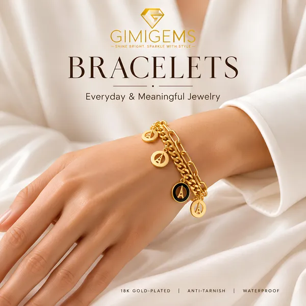 Parisia_Charm_Chain_Bracelet_for_Women
