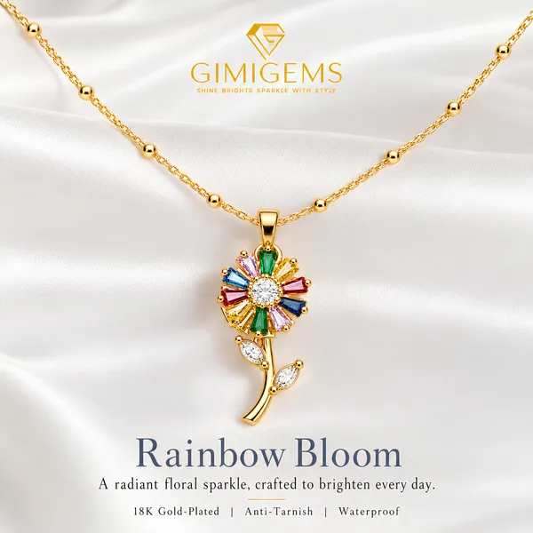 Rainbow_Bloom_GIMIGEMS_18K_Gold-Plated,_Anti-Tarnish_Flower_Pendant_Necklace_for_Women
