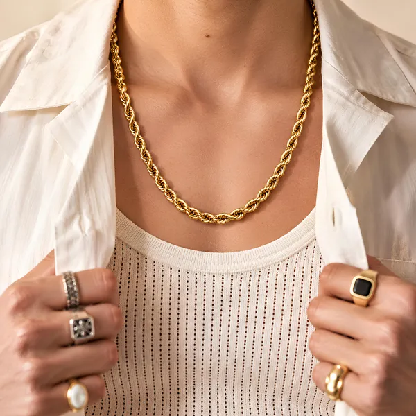 Regal_Twist_Rope_Chain_–_GIMIGEMS_18K_Gold-Plated,_Anti-Tarnish_Men’s_Chain_|_316L_Stainless_Steel,_Waterproof,_Hypoallergenic_Luxury_Gold_Necklace_for_Men