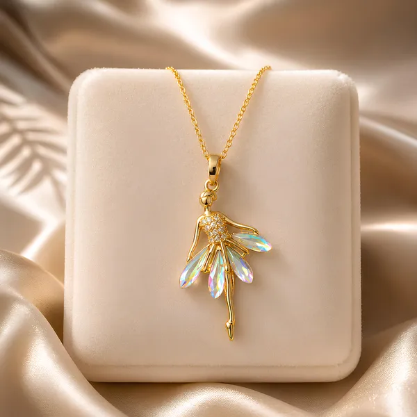 Fairy_Princess_Crystal_Pendant_Necklace_for_Women_–_GIMIGEMS_18K_Gold-Plated,_Anti-Tarnish_Necklace_|_316L_Stainless_Steel_PVD_Gold_Plated_Waterproof_Hypoallergenic_Luxury_Jewelry