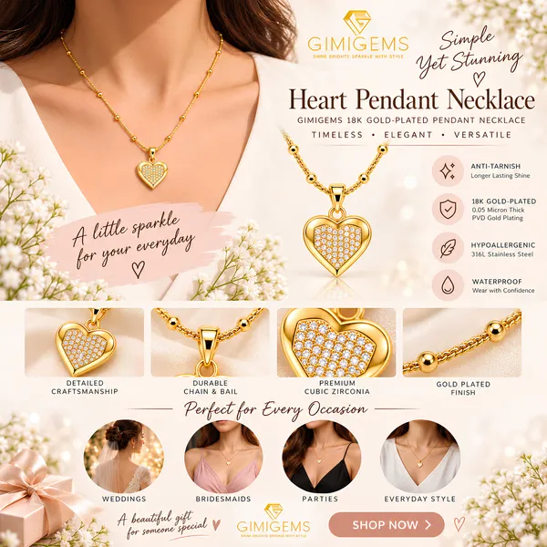 Sparkling_Pave_Heart_Pendant_Bead_Chain_Necklace