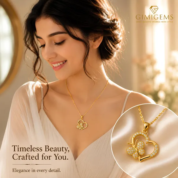 Fluttering_Heart_Butterfly_Pendant_Necklace_–_GIMIGEMS_18K_Gold-Plated,_Anti-Tarnish_316L_Stainless_Steel_Necklace_for_Women_|_Waterproof_Hypoallergenic_PVD_Gold_Jewelry
