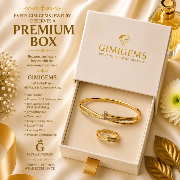 Twisted_Infinity_Adjustable_Bracelet_&_Ring_Combo_Set_|_GIMIGEMS_18K_Gold-Plated,_Anti-Tarnish,_316L_Stainless_Steel,_0.05_Micron_Thick_PVD_Gold_Plating,_Waterproof,_Hypoallergenic_Luxury_Jewelry_for_Women