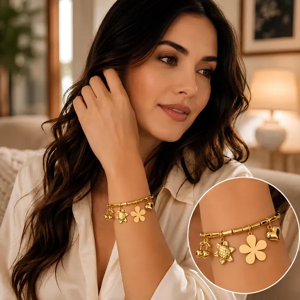 Bamboo_Multi-Charm_Flower_&_Heart_Bracelet_for_Women_|_18K_Gold_Plated_|_Anti_Tarnish,_Waterproof_&_Skin_Safe_Jewelry