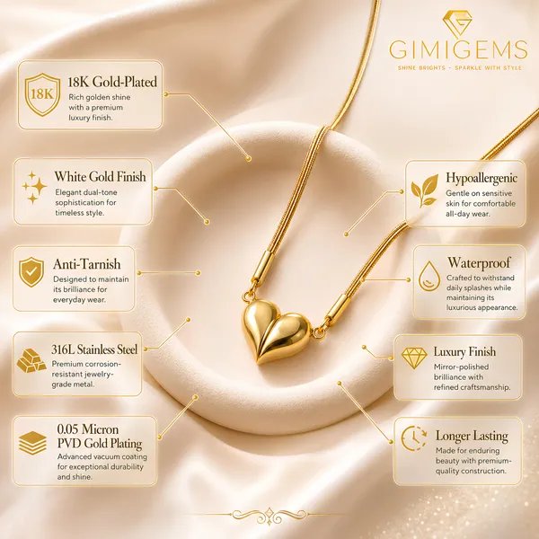 Anti_Tarnish_Gold_Tone_Magnetic_Heart_Pendant_Necklace_for_Women_&_Girls,_Elegant_Heart_Shape_Chain,_Minimalist_Jewellery_for_Daily_Wear,_Party_&_Gift