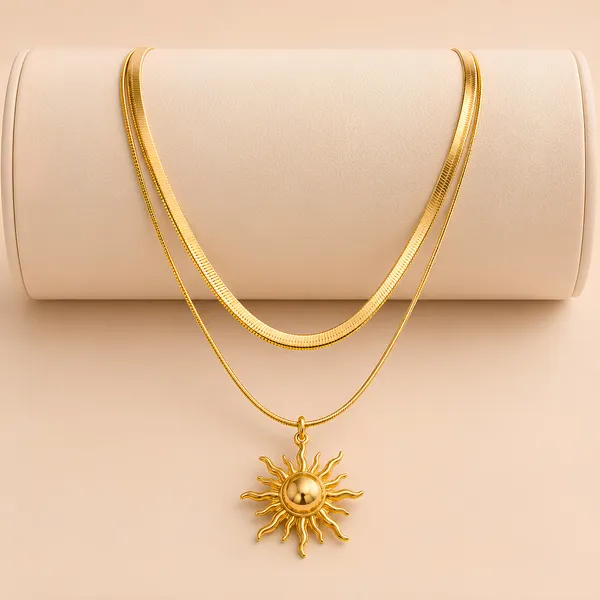 Celestia_Sun_Pendant_Double_Layer_Necklace_–_GIMIGEMS_18K_Gold-Plated,_Anti-Tarnish,_Waterproof_316L_Stainless_Steel_Layered_Gold_Necklace_for_Women_|_.05_Micron_Thick_PVD_Gold_Plating_|_Hypoallergenic_Luxury_Jewelry