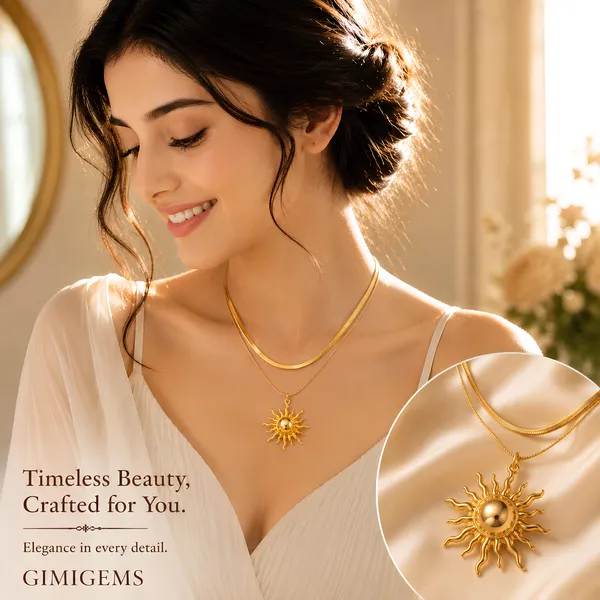 Celestia_Sun_Pendant_Double_Layer_Necklace_–_GIMIGEMS_18K_Gold-Plated,_Anti-Tarnish,_Waterproof_316L_Stainless_Steel_Layered_Gold_Necklace_for_Women_|_.05_Micron_Thick_PVD_Gold_Plating_|_Hypoallergenic_Luxury_Jewelry