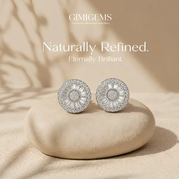 Sparkling_Round_Crystal_Stud_Earrings_-_Silver_Tone