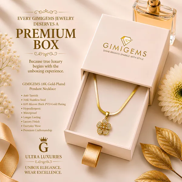 Floral_Crystal_Blossom_Pendant_Necklace_GIMIGEMS_18K_Gold-Plated,_Anti-Tarnish_316L_Stainless_Steel_Flower_Pendant_Necklace_for_Women_|_Waterproof_|_Hypoallergenic_|_.05_Micron_Thick_PVD_Gold_Plating_|_Daily_Wear_Luxury_Jewelry_Gift