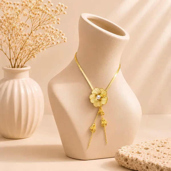 Bloom_Pearl_Drop_Flower_Pendant_Necklace_–_GIMIGEMS_18K_Gold-Plated,_Anti-Tarnish,_316L_Stainless_Steel,_Waterproof_Floral_Pendant_Necklace_for_Women_|_Hypoallergenic_|_Luxury_PVD_Gold_Finish
