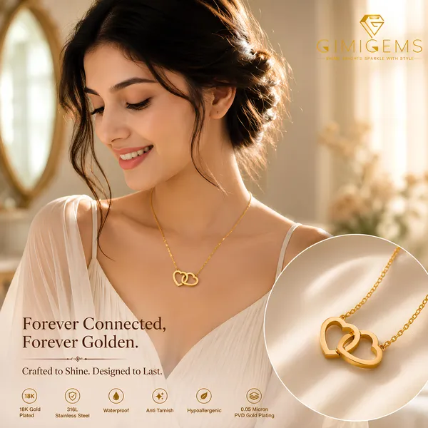 Interlocked_Dual_Heart_Pendant_Necklace_–_GIMIGEMS_18K_Gold-Plated,_Anti-Tarnish_Heart_Necklace_for_Women_|_316L_Stainless_Steel_|_Waterproof_|_Hypoallergenic_|_Luxury_PVD_Gold_Jewelry