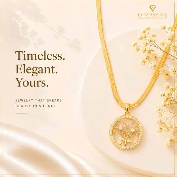 Flora_Halo_Crystal_Pendant_Necklace_for_Women_|_GIMIGEMS_18K_Gold-Plated,_Anti-Tarnish,_316L_Stainless_Steel,_.05_Micron_Thick_PVD_Gold_Plating,_Waterproof,_Hypoallergenic_Luxury_Daily_Wear_Jewelry
