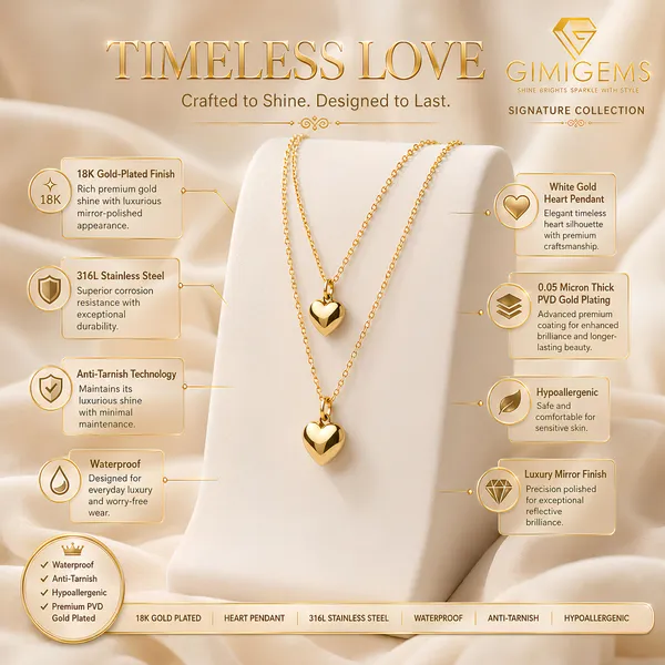 Golden_Twin_Heart_Layered_Necklace_for_Women_|_GIMIGEMS_18K_Gold-Plated,_Anti-Tarnish_Layered_Heart_Pendant_Necklace,_Waterproof_316L_Stainless_Steel,_Hypoallergenic_PVD_Gold_Plated_Jewelry