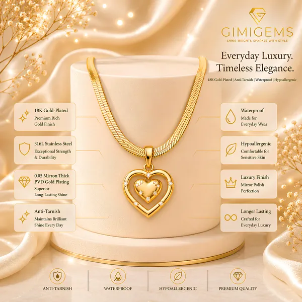 Celeste_Double_Heart_Pendant_Necklace_|_GIMIGEMS_18K_Gold-Plated,_Anti-Tarnish_Heart_Pendant_Necklace_for_Women_|_316L_Stainless_Steel_|_.05_Micron_Thick_PVD_Gold_Plating_|_Waterproof_|_Hypoallergenic_|_Luxury_Daily_Wear_Jewelry