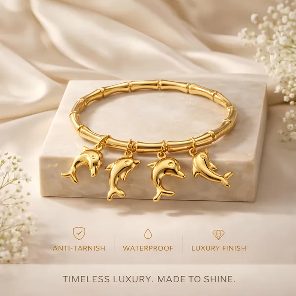 Dolphin_Charm_Bracelet_for_Women_|_18K_Gold_Plated_|_Anti_Tarnish,_Waterproof_&_Skin_Safe_Jewelry