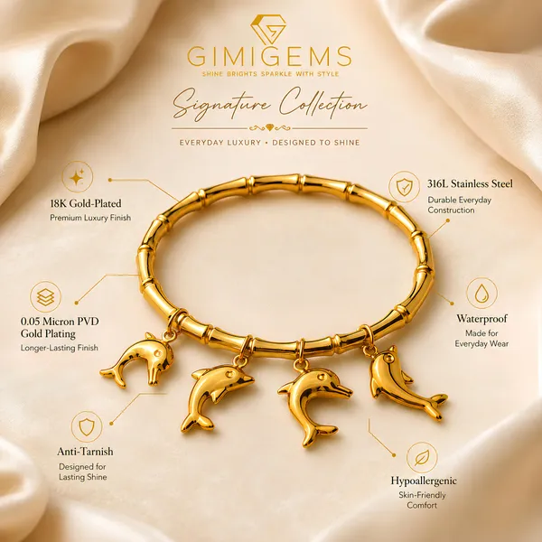 Dolphin_Charm_Bracelet_for_Women_|_18K_Gold_Plated_|_Anti_Tarnish,_Waterproof_&_Skin_Safe_Jewelry