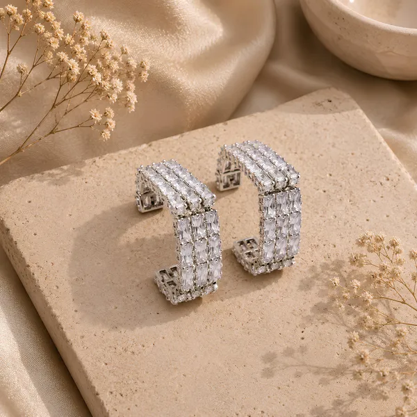 Silver-Tone_Triple_Row_Crystal_Hoop_Earrings