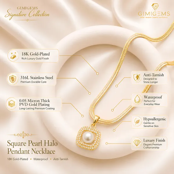 Royal_Halo_Pearl_Pendant_Necklace_GIMIGEMS_18K_Gold-Plated,_Anti-Tarnish_Square_Pearl_Pendant_Necklace_for_Women_|_316L_Stainless_Steel_|_Waterproof_|_Hypoallergenic_|_0.05_Micron_PVD_Gold_Plating_|_Luxury_Daily_Wear_Gift