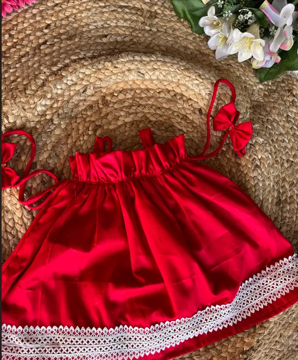 Red_Satin_Cotton_Satin_Satin_Dress_For_Kids_Girls